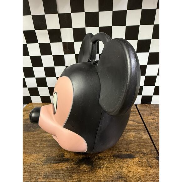 Vintage Disney Mickey Mouse Head - Plastic Lunch Box by Aladdin NO Thermos - Picture 4 of 8